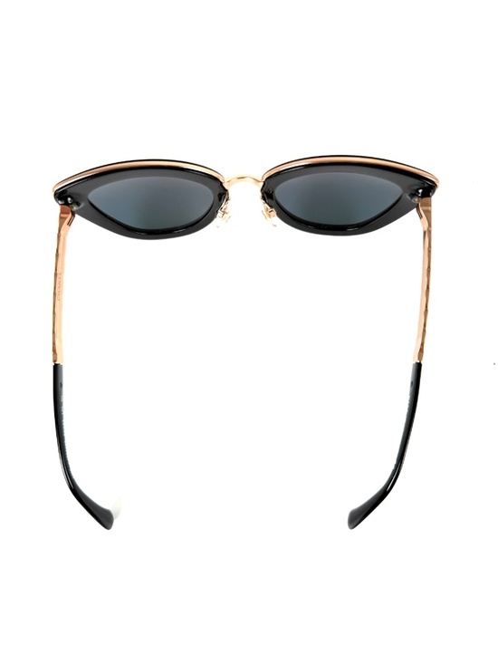 CHANEL 5368 Rose Gold Mirror Metal Acetate Cat Eye Sunglasses main image 4